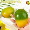 Simulation Mango Pinching Toy Slow Rebound Decompression Toy New Squishy Toy  Stress Relief