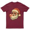 Cool Santa Claus Heart TShirt Unisex Gift Retro Seasonal Funny Xmas Unisexs a