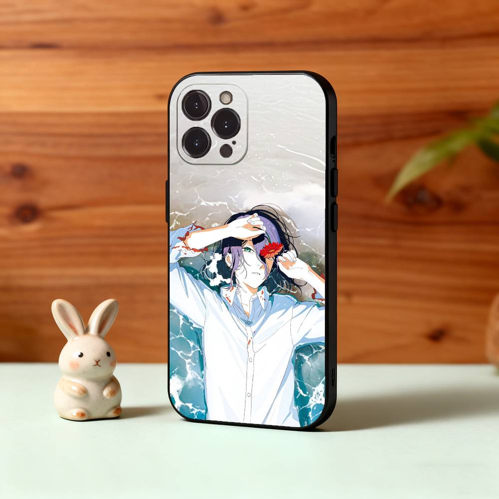 1PC C-Chainsawman Reze Arc Movie Phone Case For iPhone17,16,15,14,13,12Plus,Pro Max,XS,5G Soft Silicone Black Cover