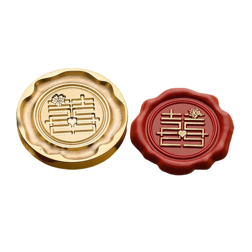 Wax Seal Stamp Head Replacement Emboss Sealing Wax Scrapbooking Stamps Head Brass Sealing Stamp Head Wax Stamp Head Only