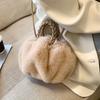 Chic Mini Plush Handbag & Crossbody Bag, Soft Fuzzy Purse with Top Handle, Ideal for Teen Parties, Outings, School, Everyday Use