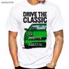 Newest Summer Men Short Sleeve Classic Fiats Coupe Color Bumper Grille Version T-Shirt Boy White Tees Legend Car Design Mans Tops