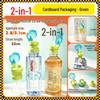 Child-Safe Universal Straw Adapter for Beverage Bottles