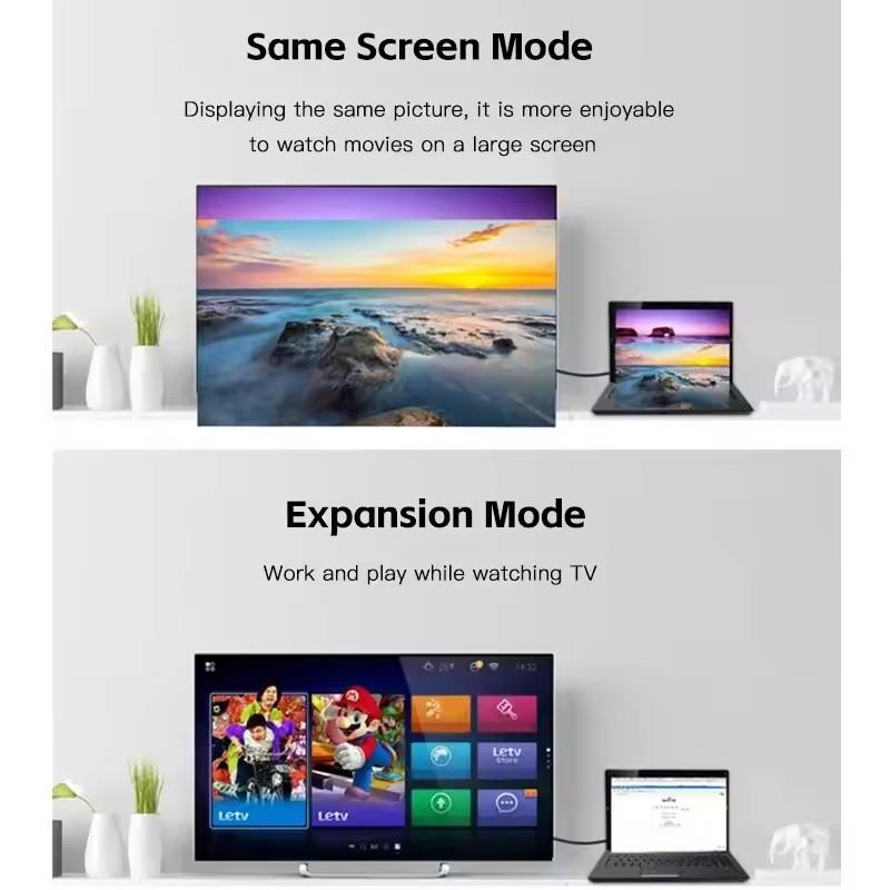 4K Display Port DP To HDMI-compatible Cable Adapter DisplayPort Male To HDTV Female Converter Cable for PC TV Laptop Projector