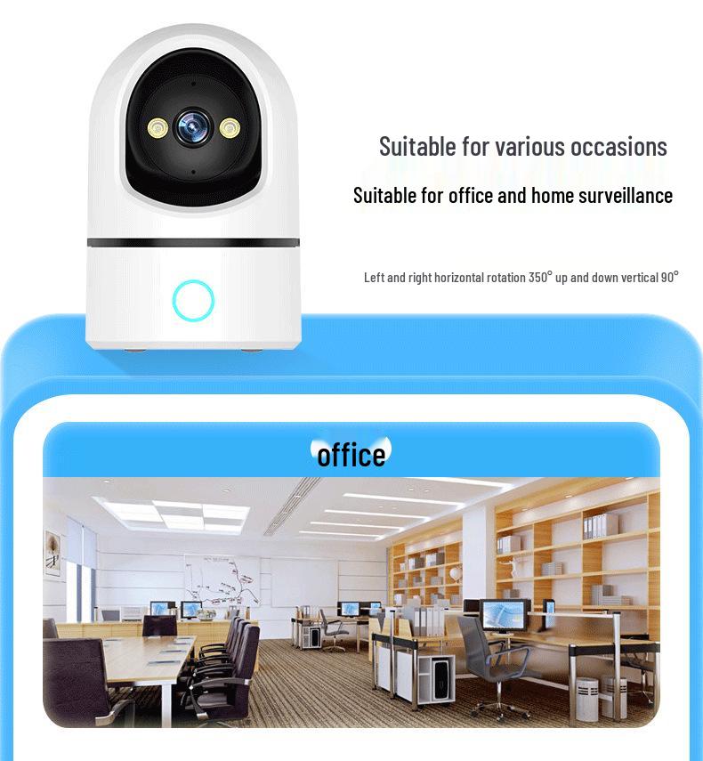 Tuya Smart Home WiFi Baby Monitor Camera - HD Video Calls & Remote Access