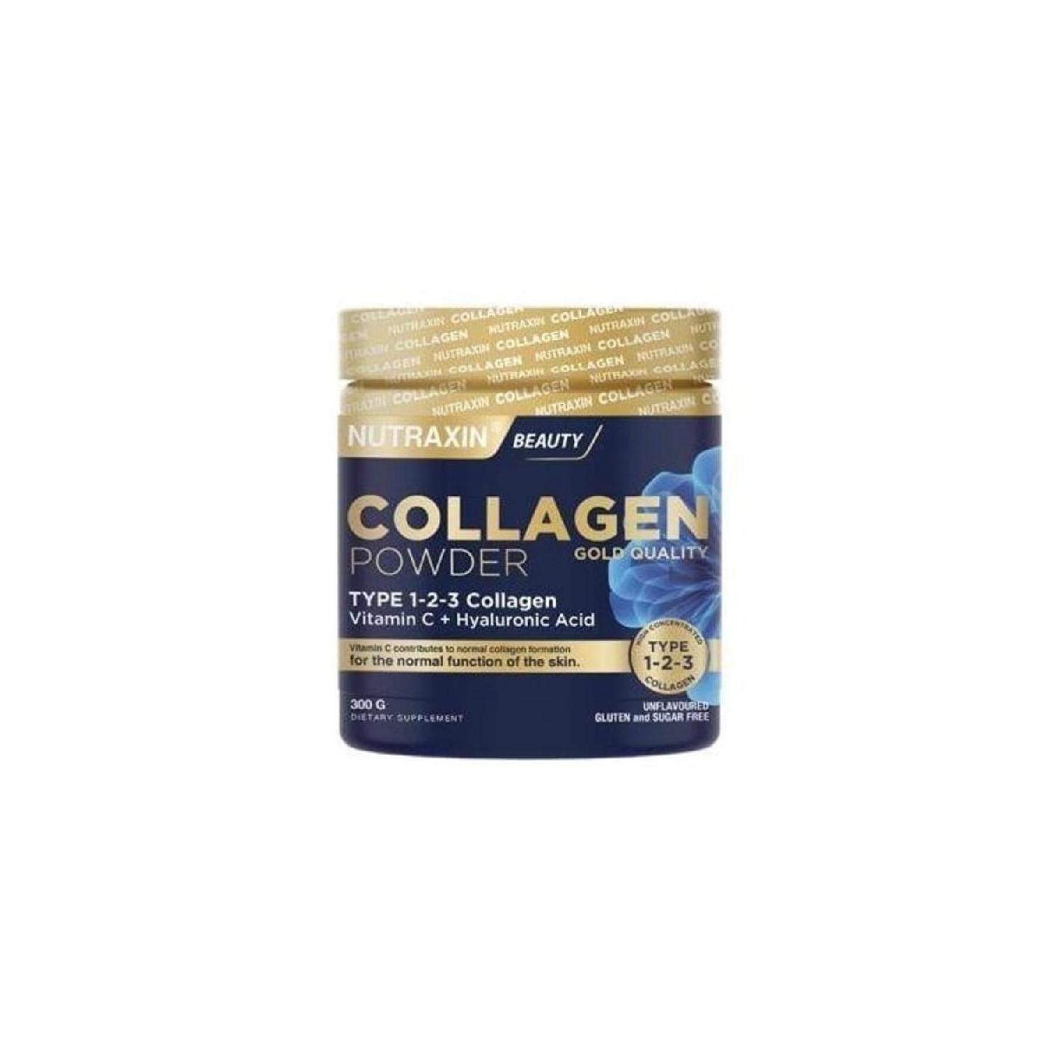 

Beauty Collagen Powder 300 гр типу 1-2-3 Гідролізований колаген Вітамін С Hya Acid