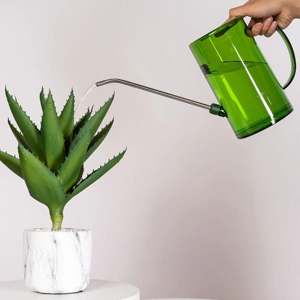 1L/1.5L Small Watering Can Shatterproof Plant Sprinkler Modern Long Spout Watering Pot  Home