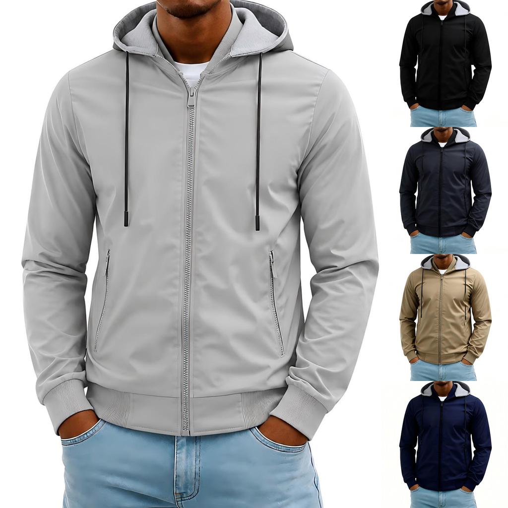 Hooded Zip Up Sweatshirt for Women and Men - Warm Cardigan Jacket