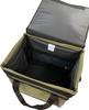 AS2OV Nylon Polycarbonate Folding Container Tote Khaki Bag,