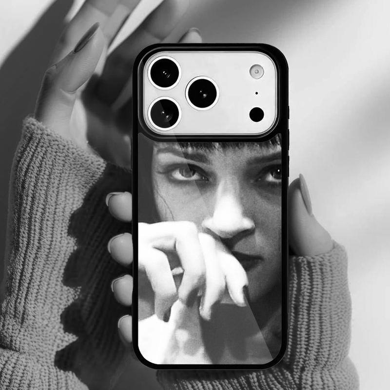 Pulp Fiction Phone Case for iPhone 17 Air 16e 15 14 13 Pro Max Back Cover for 12 11 Pro Coque