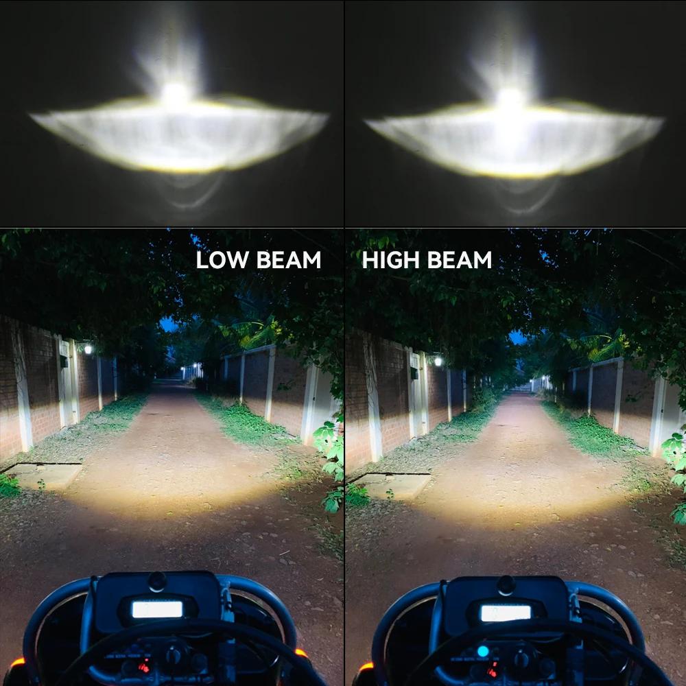 5.75 Inch LED Headlight DRL For Harley Sportster 1200 XL1200L Custom XL1200C 883 XL883 883L XL883R 48 Headlamp 5 3/4"