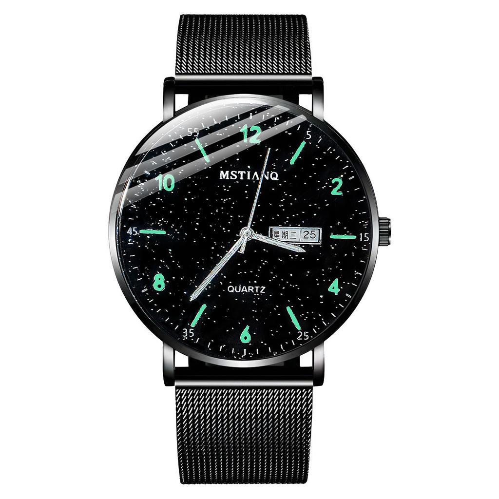 Teen High School Student Exam Watch Style Men'S Quartz Simple Casual Watch