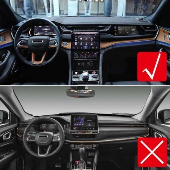 4x Frontpanel Lüftungsgitter Dekor Abdeckung Zierleisten für + Grand Cherokee