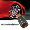 Digital Laser Tachometer Hour Meter Diagnostic Tool Non-Contact Motor Lathe Speed Gauge Revolution Spin Rpm Meter 1Pc