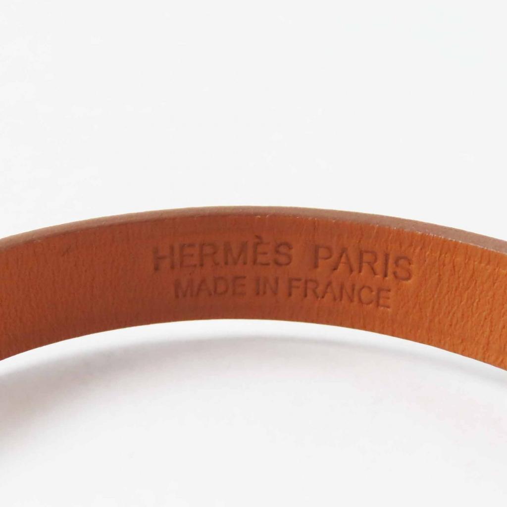 Pristine HERMES bracelet Rivalmini Bracelet Kle leather Women Used