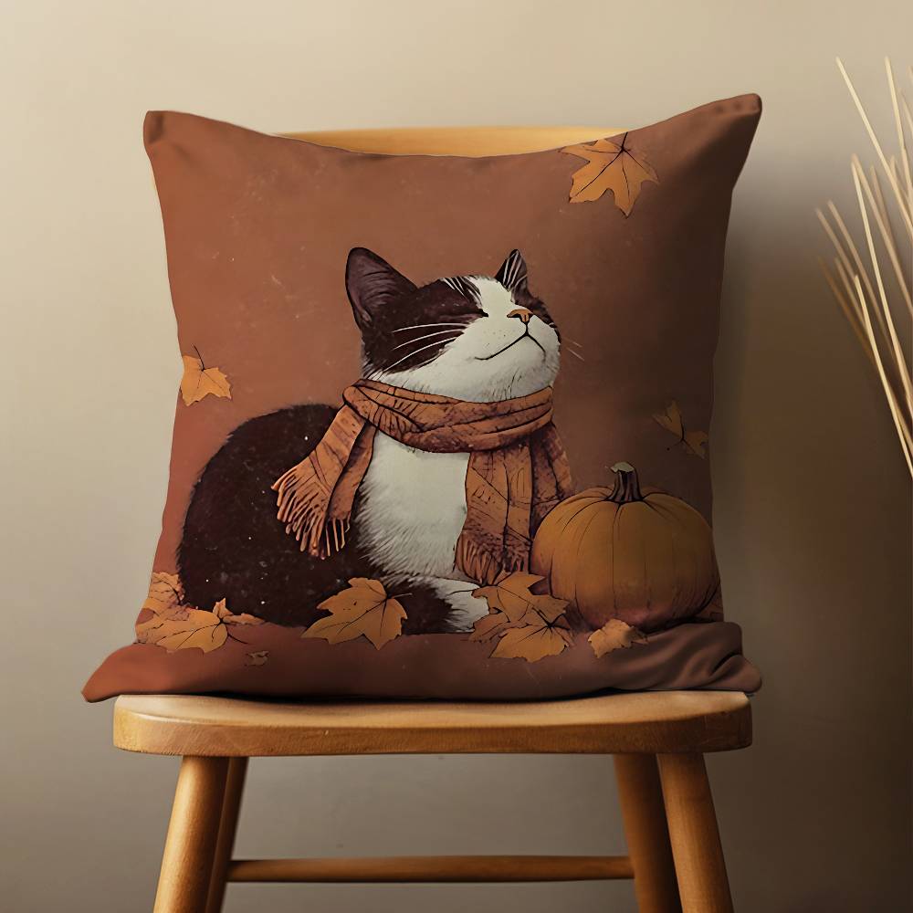 Book Illustration Art Throw Pillow Case For 45x45cm,55x55cm,30x30cm For Home Bedroom Decoration And Protector