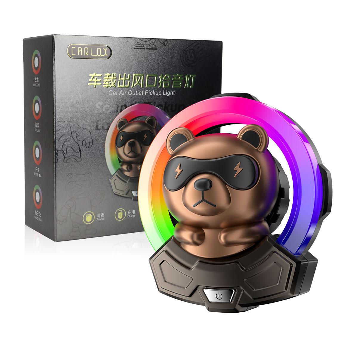 

Teddy bear Car Air Outlet Aromatherapy Solid Aroma Vent Fragrance Diffuser Accessories car Interior air fresheners decorations