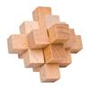 Wooden LuBan Lock Brain Teaser Puzzles for Adults Kids Educational Gifts Removing Assembling Intellectual Toys IQ Challenge