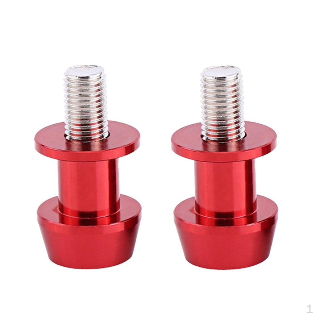 2 Pieces 8mm Universal Motorcycle CNC And Screw Attachments for All