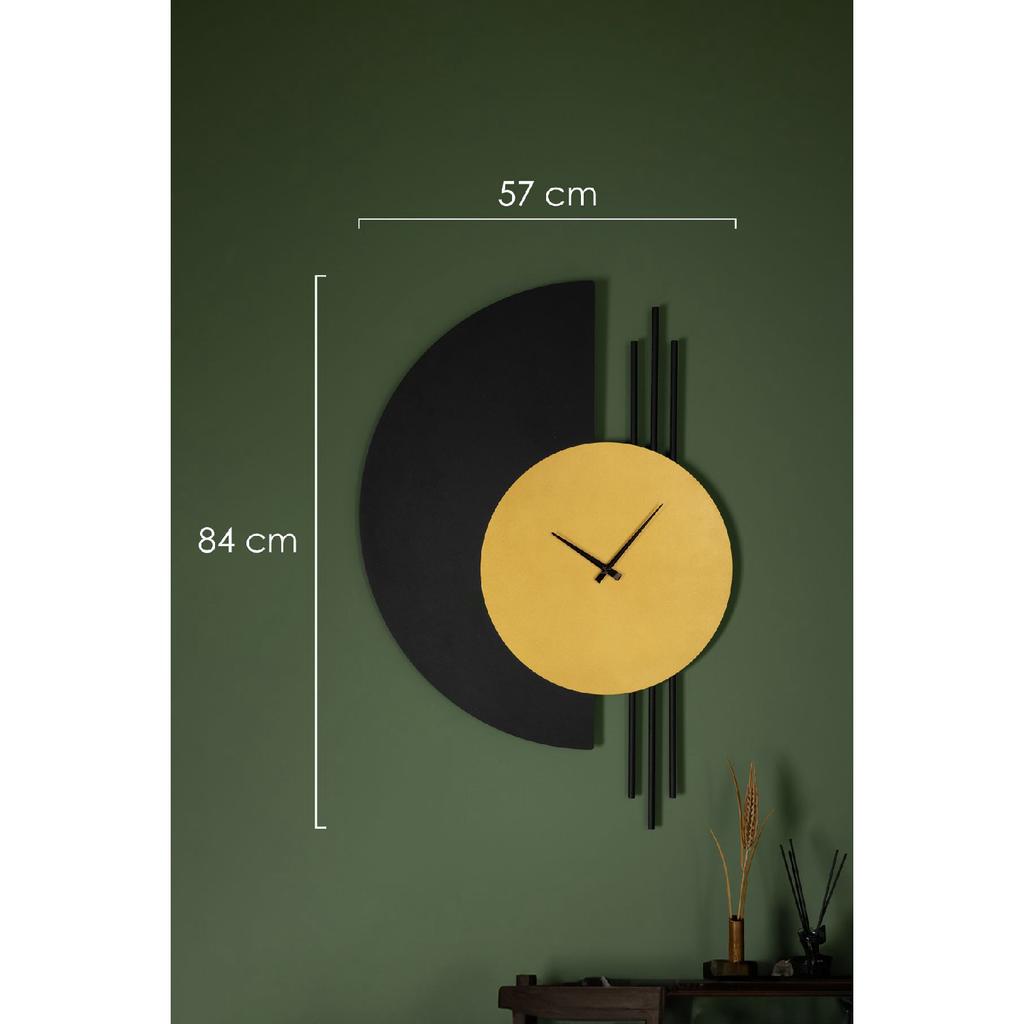 Eclipse Metal Wall Clock - Home Decorations - Modern Decor - Aps144