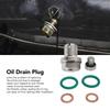 O-Ring Gasket Oil Drain Plug Kit Stainless Steel Self Tapping Plug  Automotive Use