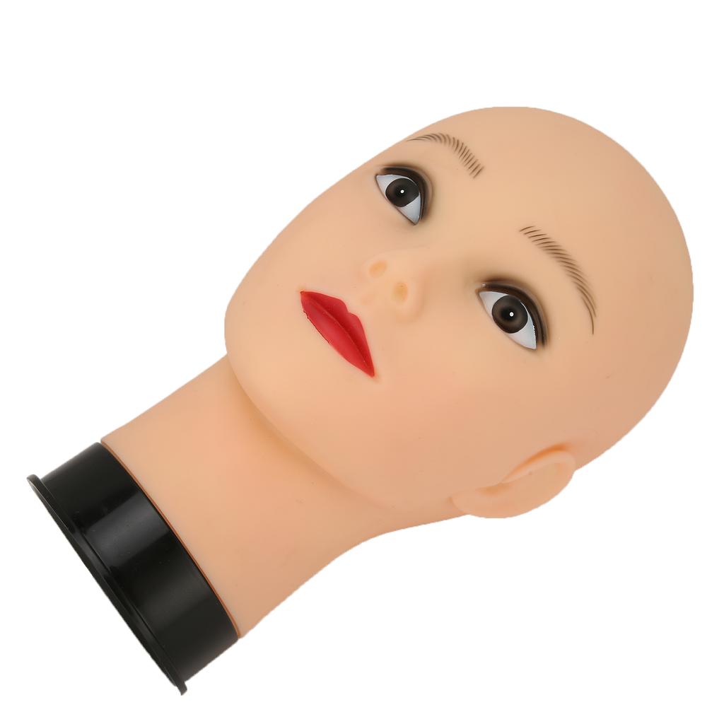 Glatzkopf Schaufensterpuppe Kopf Professionell Brille Hut Mannequin Displaykopf für Perückenherstellung