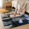 Anime F-Friend  Cute Floor Mat Machine Washable Soft Flannel Area Rug, Non-Slip Absorbent Floor Mat for Living Room Bedroom