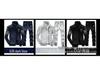Men's European Black Two-Piece Set: Casual Long Sleeve Top & Thin Long Pants for Spring/Autumn