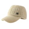 Winter Autumn New And Sky Top Knitted Hat Female Rabbit Fur Sports Hat Cycling Windproof Warm Wool Hat Windproof Thick Warm Hat For Skiing Running