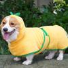 Halloween Pumpkin Pet Clothes Cute Transformation Dog Bathrobe Coral Fleece Absorbent Pet Costume New