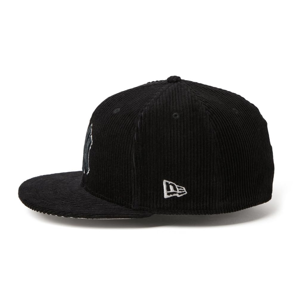New Era Cap 59FIFTY 15137364 NER37C4928 New York Yankees Black MLB 8W Corduroy Flat Visor 7 5/8