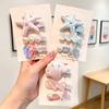 Ocean Series Kids' Hair Clips: Starfish & Shell Hairpins for Flyaway Bangs
