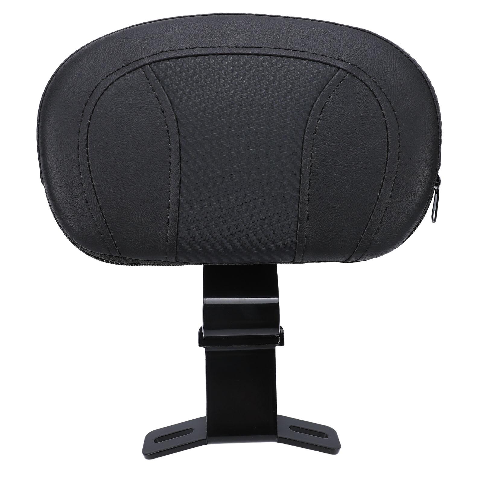 Motorcycle Driver Seat Backrest Replacement for Touring Electra Glide 2009 2022 Extra Support Adjustable Rider Back Rest