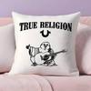 T-True R-Religion Pillow Case  Ultra Soft Skin Friendly Fabric Cloud Like Comfort & Concealed Zipper