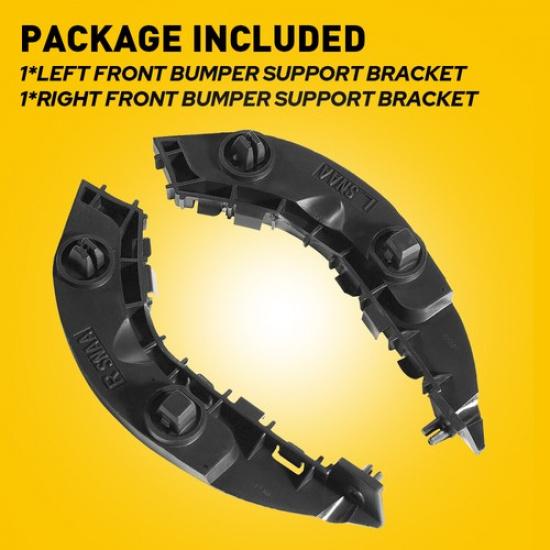 Set Of 2 Front Bumper Bracket Left & Right Side for Honda 2006-2010 2011 Civic V