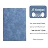 Custom Logo A5 Soft Leather Notebook - Business Meeting Diary with Buckle Cover for Adults