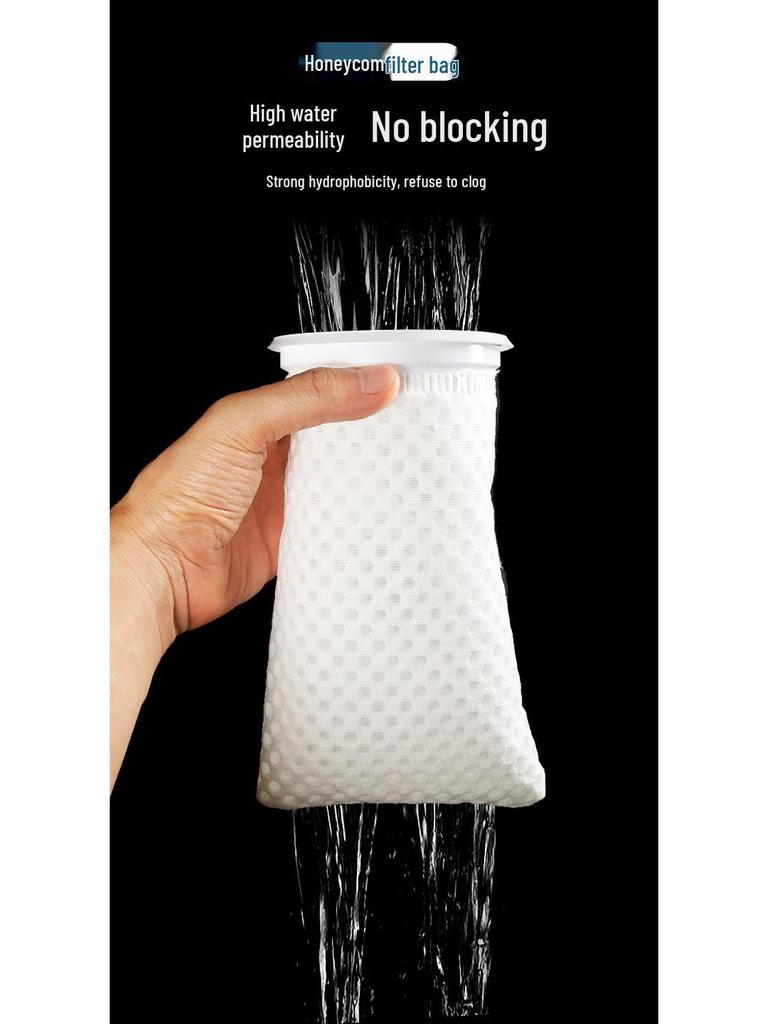 Aquarium Nano Filter Cotton Mesh Bag - Thickened, Encrypted, Magic Carpet Bottom Filter
