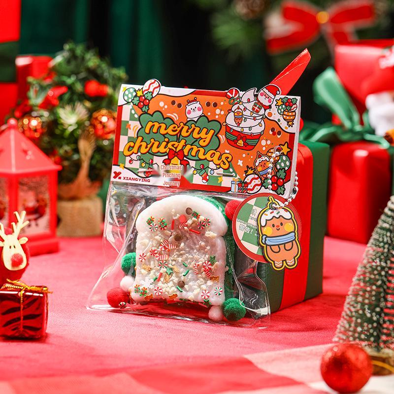 

Рождественская кошачья лапка игрушка-антистресс для сжимания сюрприз-бокс