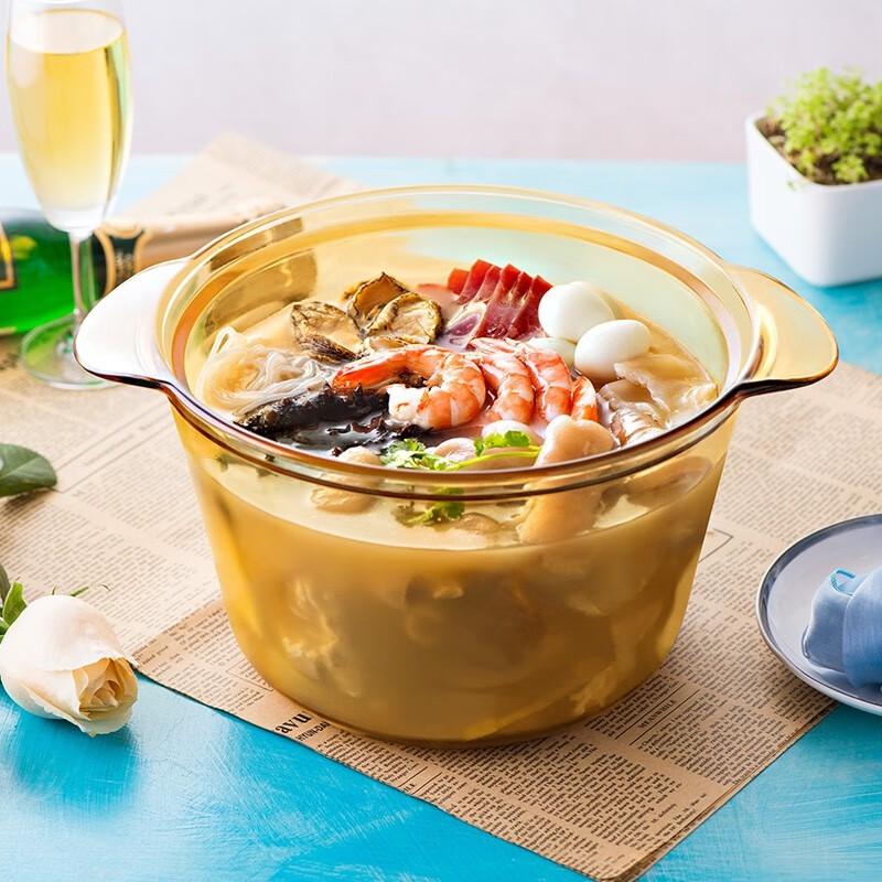 Corning 3.8L Glass Soup Pot