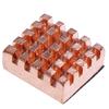 3Pcs/Set Raspberry Pi 4B Copper Cooling Pad Heatsink Radiator Cooling Kit