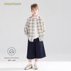 Mucmukn Kids' Lightweight Cotton Plaid Sun Protection Shirt Jacket