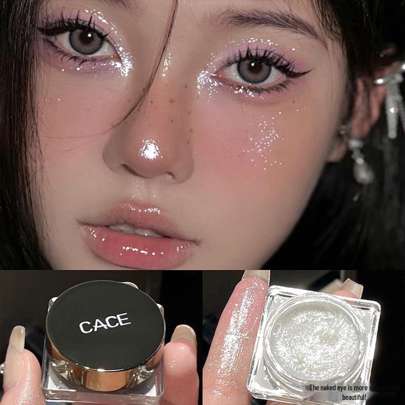 CACE Glitter Ice Diamond Eyeshadow - High Gloss, Pearlescent Makeup
