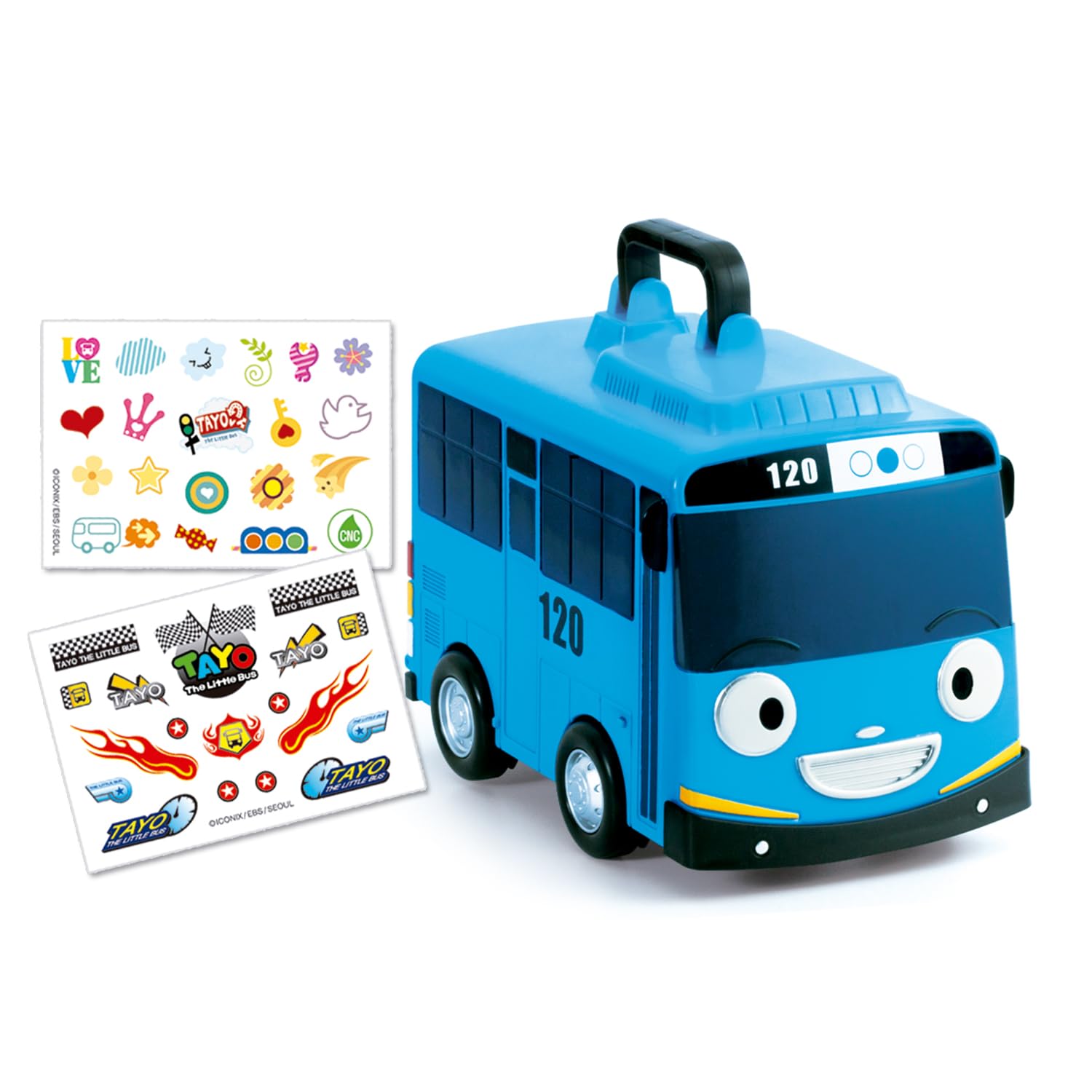Чиби Автобус Тайо Мини Автовозик Игрушечный Органайзер
