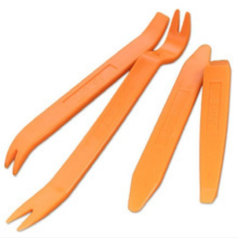 4pcs/Set Auto Car Radio Door Clip Panel Trim Dash Audio Removal Installer Pry Tool