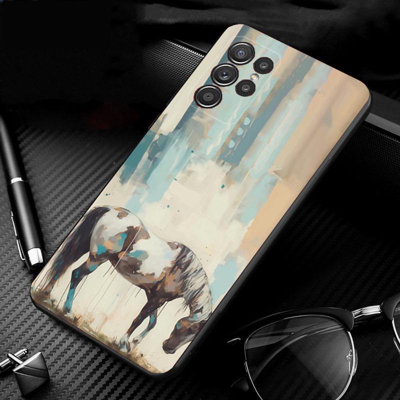 

Phone Case For Samsung Galaxy S26 S25 S24 S23 S22 S21 Ultra S24 S23 S22 S21 S25 Plus S24 FE foal Horse S23