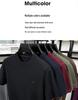 Men’s Autumn Winter Round Neck Short Sleeve Wool Base Layer - Skin-Friendly & Warm