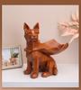 Nordic Doberman Trendy Glasses Desktop Ornament and Candy Storage for Entryway Shoe Cabinet Decor