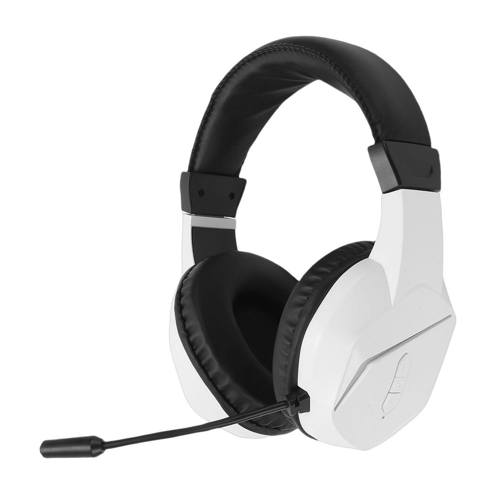 Wireless Gaming Headset 2.4G Bluetooth 5.4 RGB Light Wireless Gaming Headphone with Noise Canceling Mic for PC Computer
