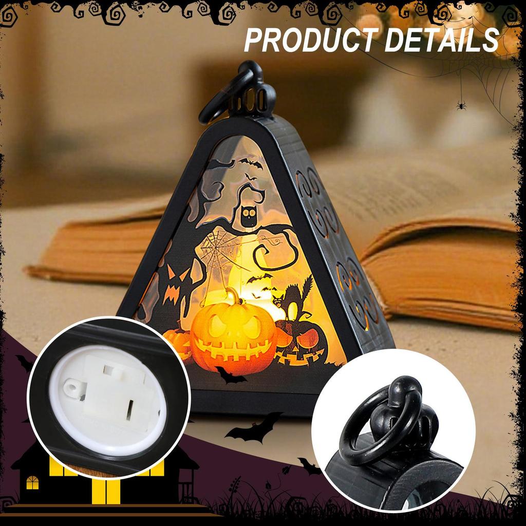 Halloween Garden Decoration Lamp, And Easy to Use, for Home, Shelves, Gardens, Porches