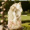 Rose Knight Girl Statue Silicone Mold Temperature Resistant Easy Demolding for Resin Casting and Handmade Candle Soap